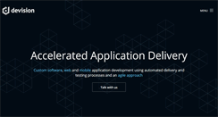 Desktop Screenshot of devision.com